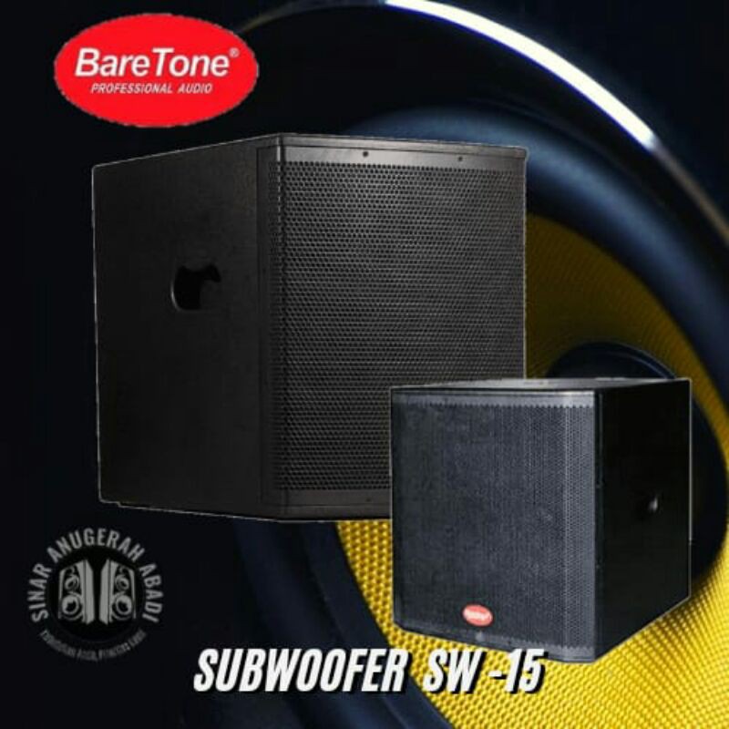 SUBWOOFER AKTIF BARETONE SW-15 15"inch
