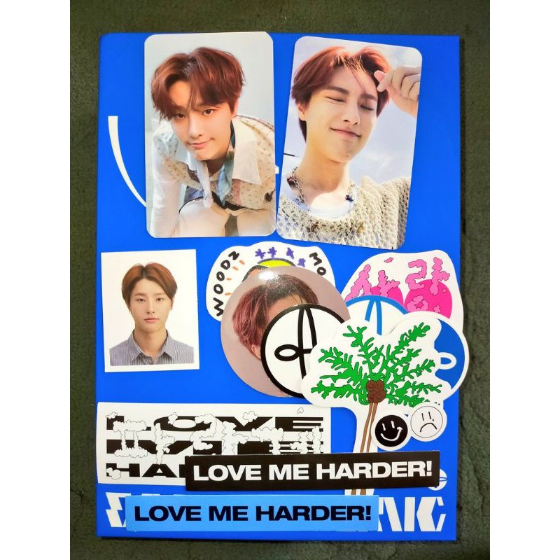 Album WOODZ PC Sticker Photo ID Cho Seungyoun EQUAL + poster