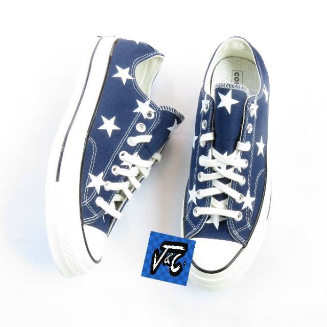 Sepatu Converse Chuck 70 70s Archive Print Star Ox Murah