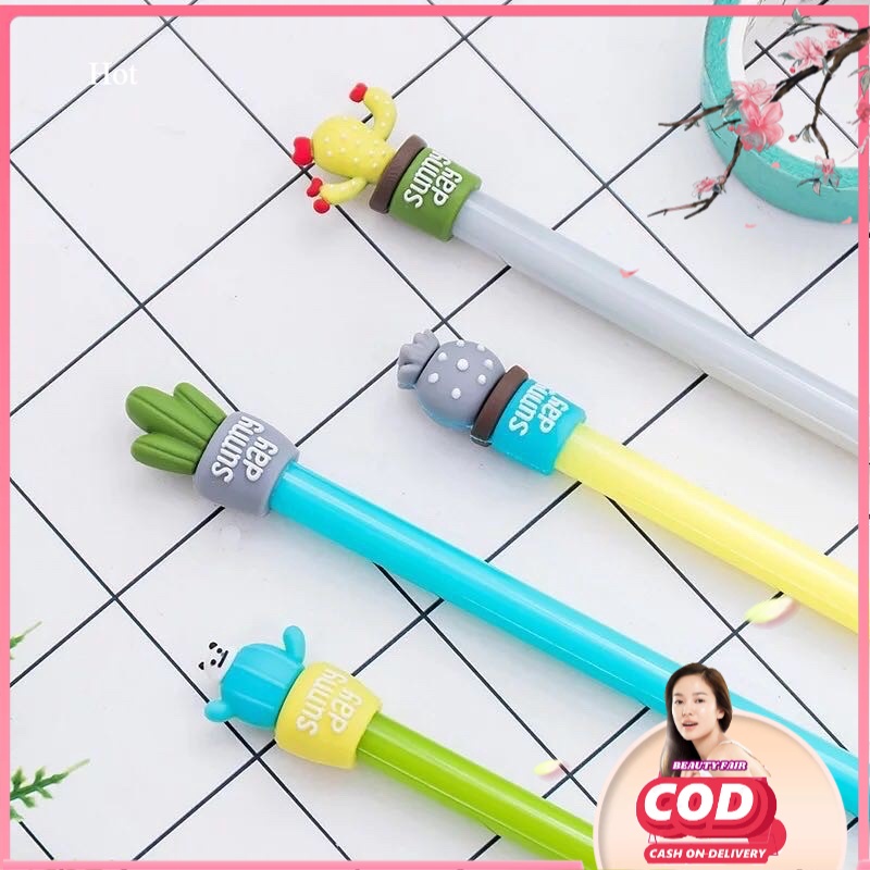 

[BF] PULPEN KAKTUS SUNNY DAY - BALLPOINT BOLPEN PENA CACTUS LUCU KARAKTER