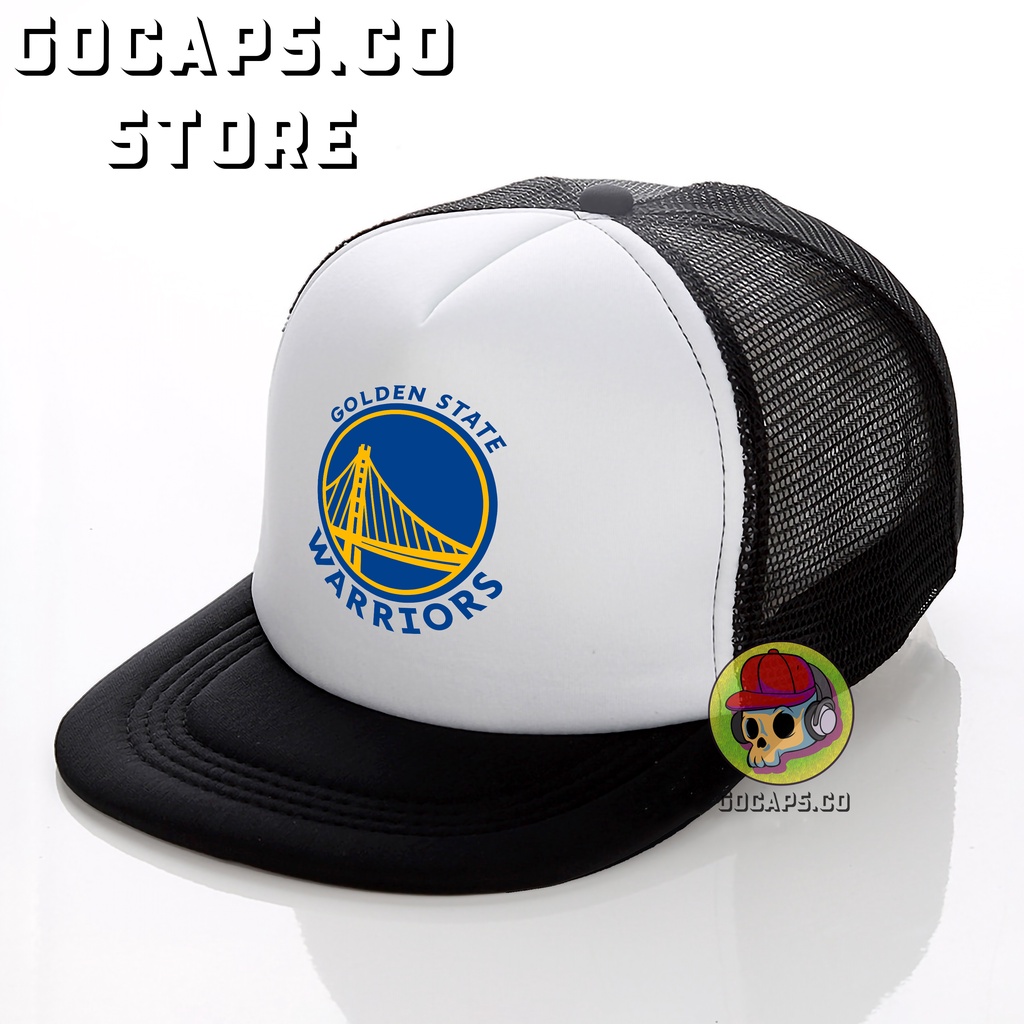 Golden State Warior / NBA / Topi Basket / Basketball / Topi Jaring / Topi Jaring Distro / Topi Jaring Premium / Topi Jaring Distro Premium / Topi Snapback / Topi Snapback Jaring / Snapback Basket / Gocaps