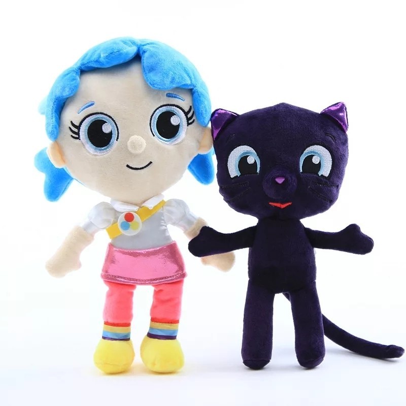 Boneka True and the Rainbow Kingdom Bartleby kucing ungu cewek import
