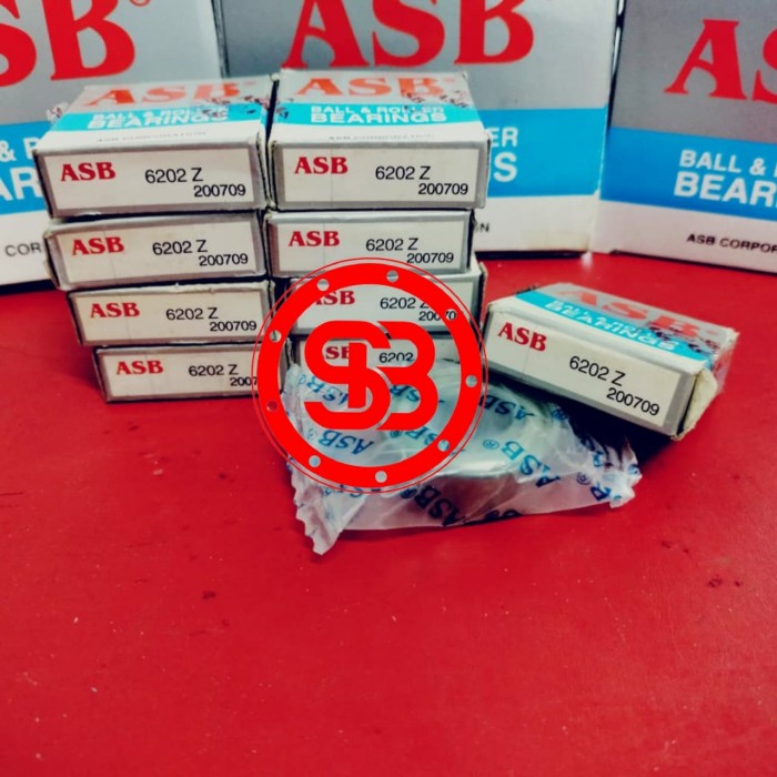 Bearing / Laker / Laher 6202 Z ASB