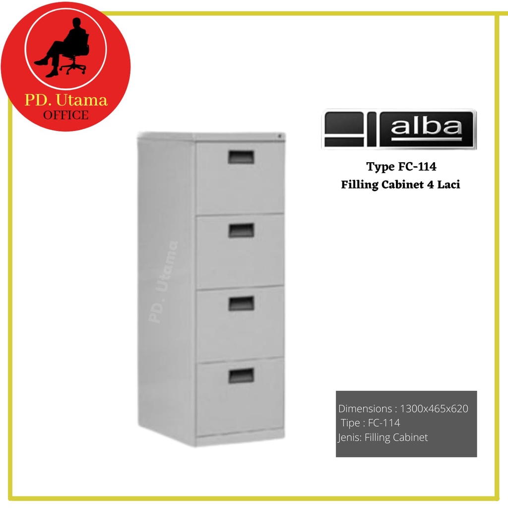 Filling Cabinet Alba FC-114 Filling Kabinet Kantor
