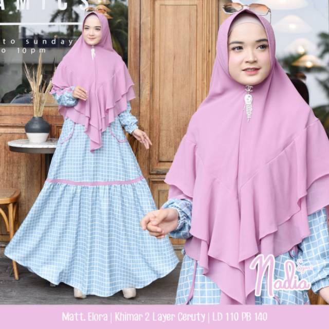 GAMIS/DRESS NADIA SYARI PREMIUM