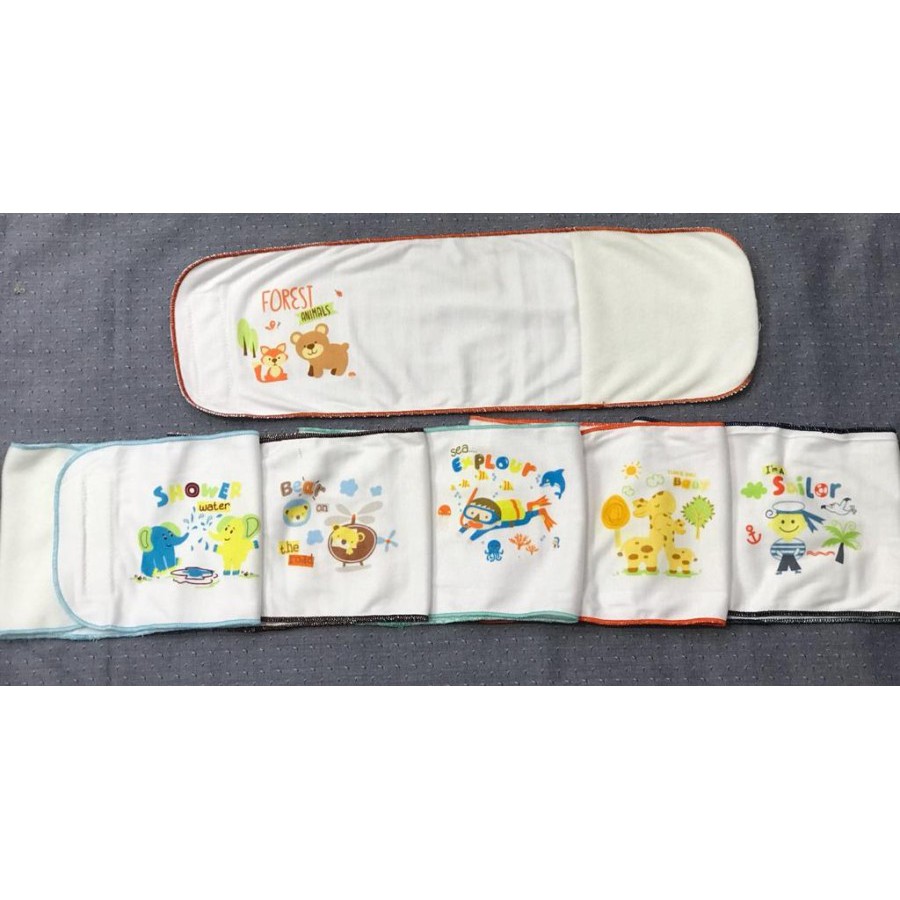 Jessen (6pcs/pack) / Miyo (4pcs/pack) Gurita Rekat Bayi Praktis