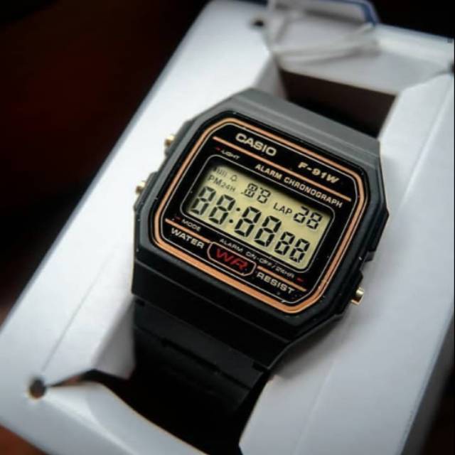JAM TANGAN CASIO F91W ORIGINAL
