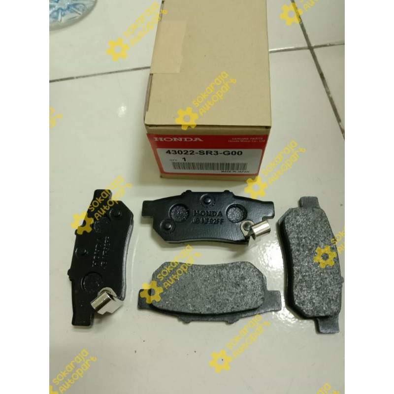 Brake pad rear Jazz brio freed mobilio Brake pad belakang jazz freed mobilio Brake pad brio jazz ri