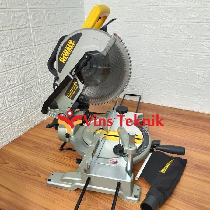 mesin potong aluminium kayu Mitre saw DW714 DEWALT DW 714 Miter saw Termurah