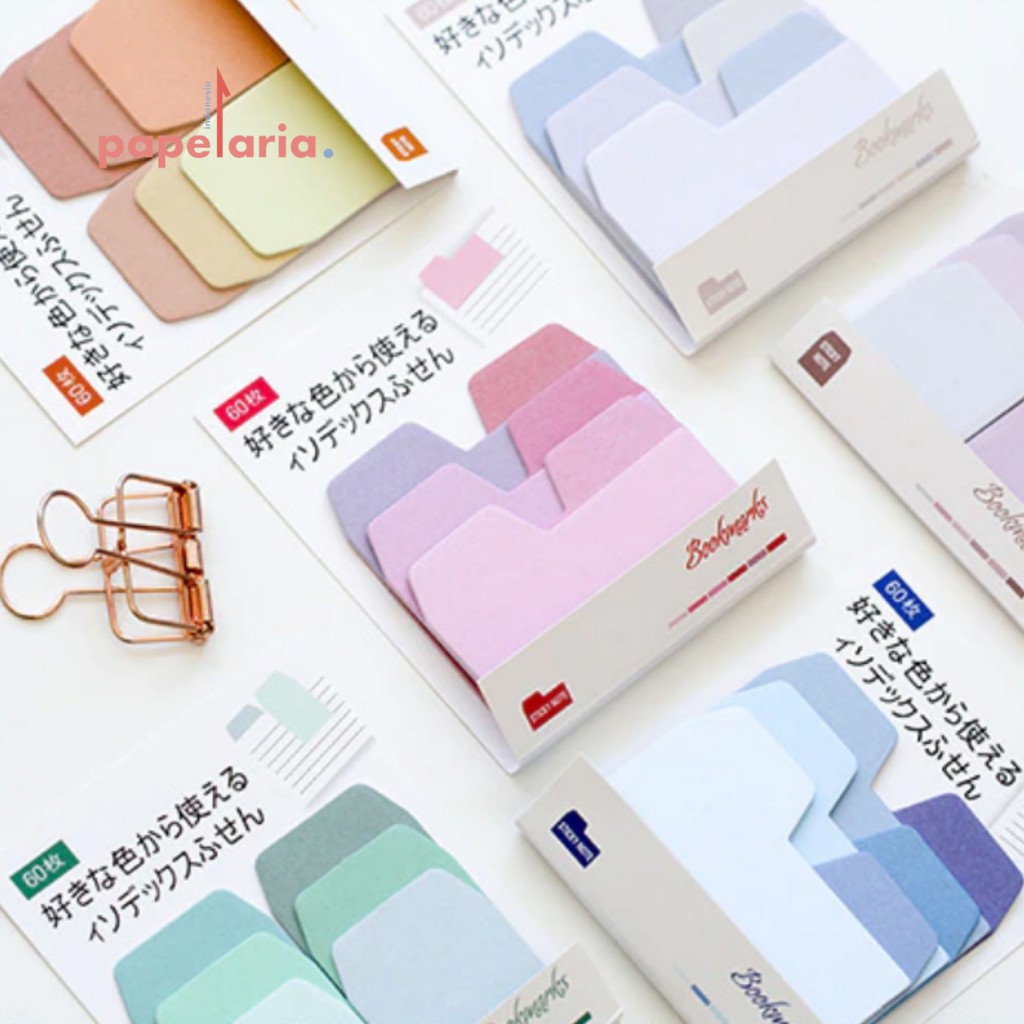 

[Papelaria.id] MURAH Stationery Index Divider / Sticky Notes / Memo Warna Pastel