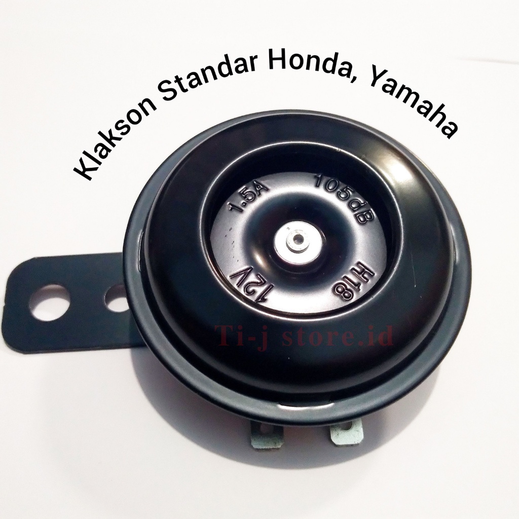 Klakson standar singel Motor bebek dan matic vario beat scoppy mio fino jupiter vega supra nmax pcx universal dc 12 v wtf