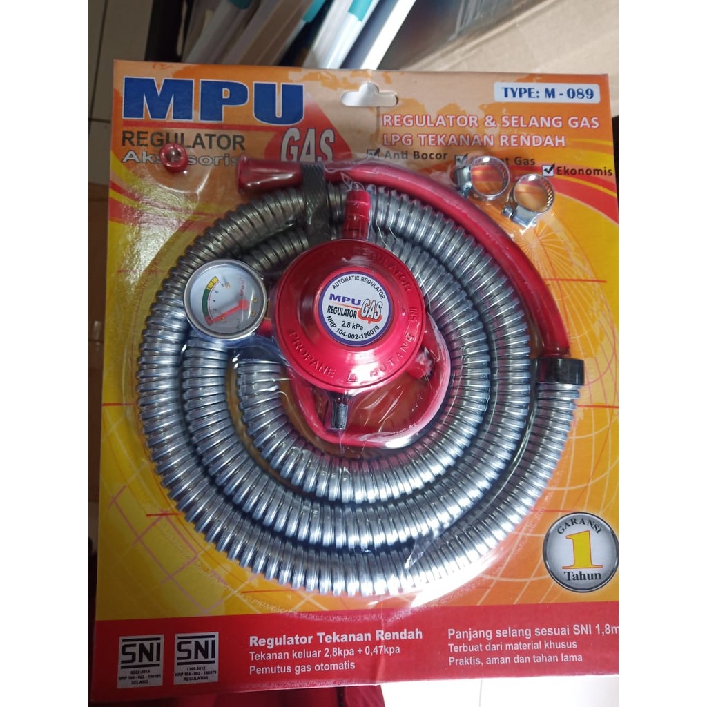 MPU REGULATOR/MPU REGULATOR GAS/Paket Selang Regulator Gas Mpu MURAH