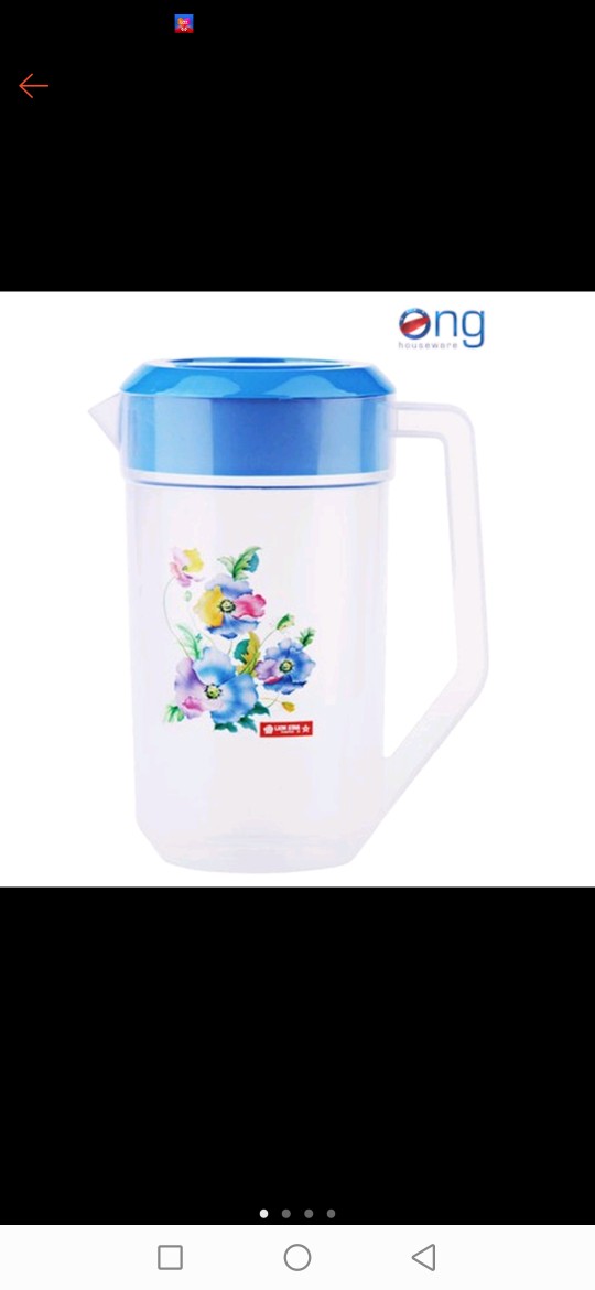 Teko Air Kan Air Eskan Water Jug Plastik Lion Star 2.1 Liter K 3 K-3
