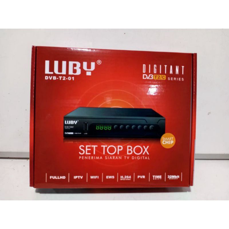 LUBY Set Top Box TV Digital/ Receiver TV Digital DVBT2