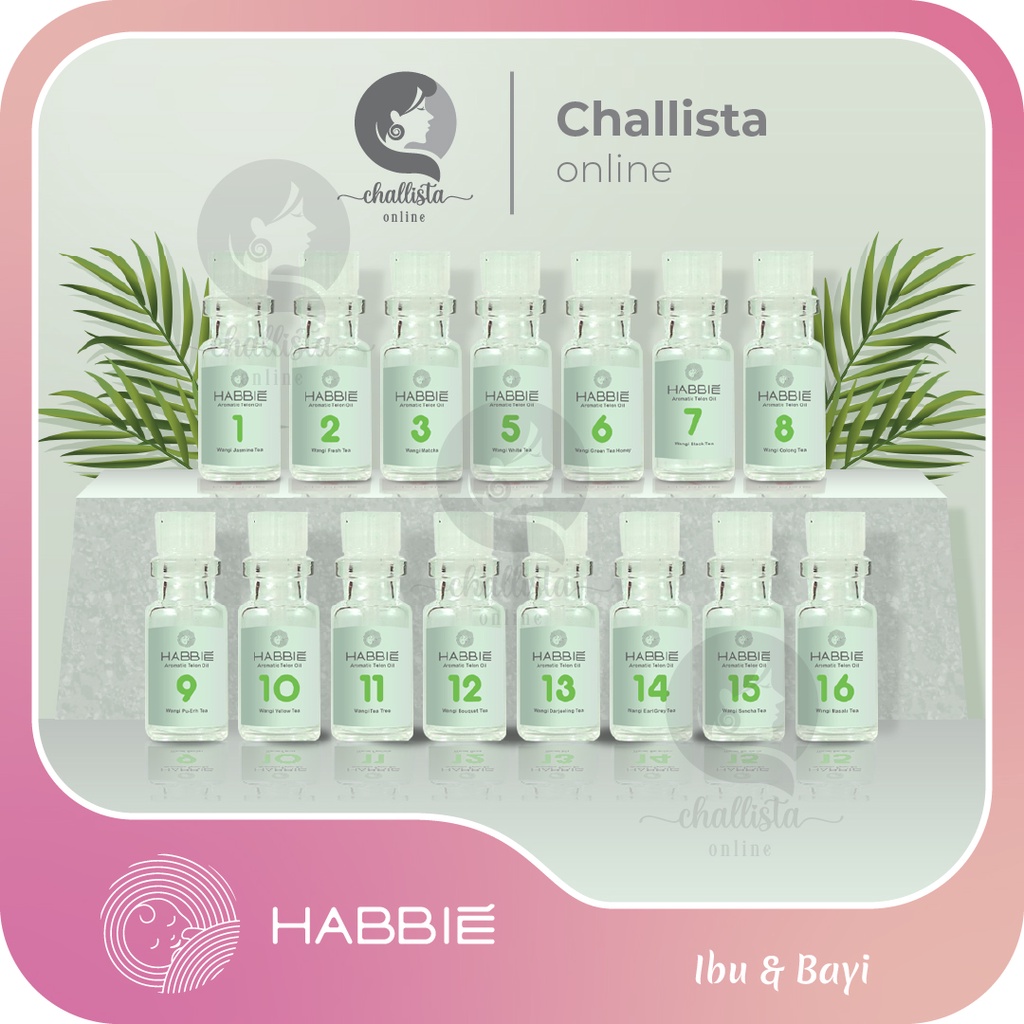 TESTER 3ml HABBIE TEA &amp; FLOWER SERIES BISA COD