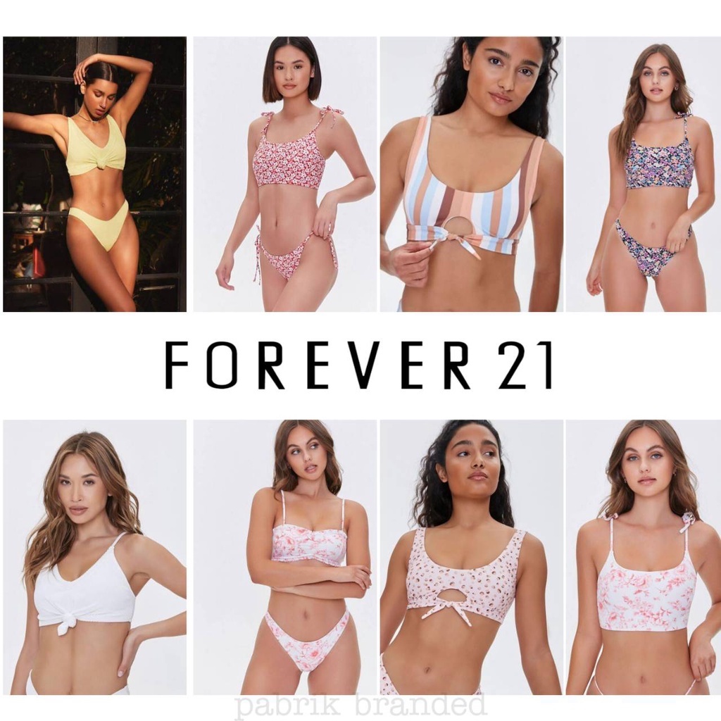 pabrik branded forever21 f21 bikini baju renang pantai bikini murah grosir ecer P1