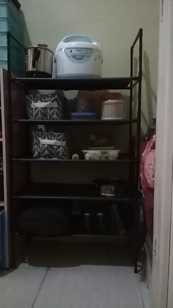 Rak Sepatu 4 Dan 5 Susun Portable Serbaguna