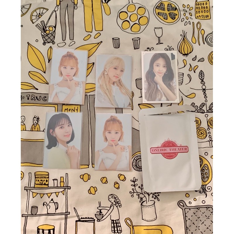 Iz*one - Oneiric theater official trading card chaewon yena hyewon
