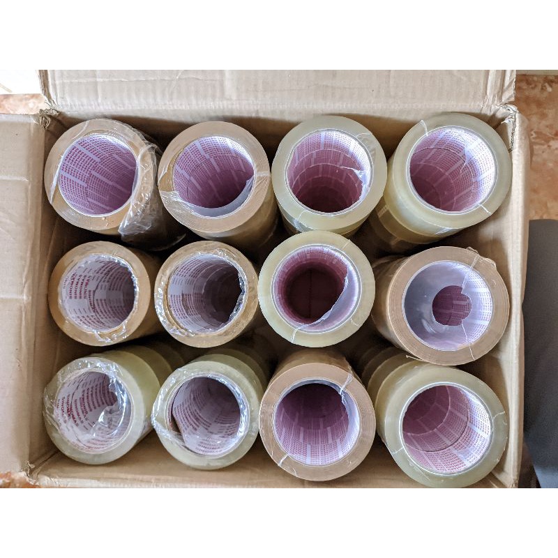 

Lakban Coklat Murah Besar Packing Daimaru 45mm x 90yard