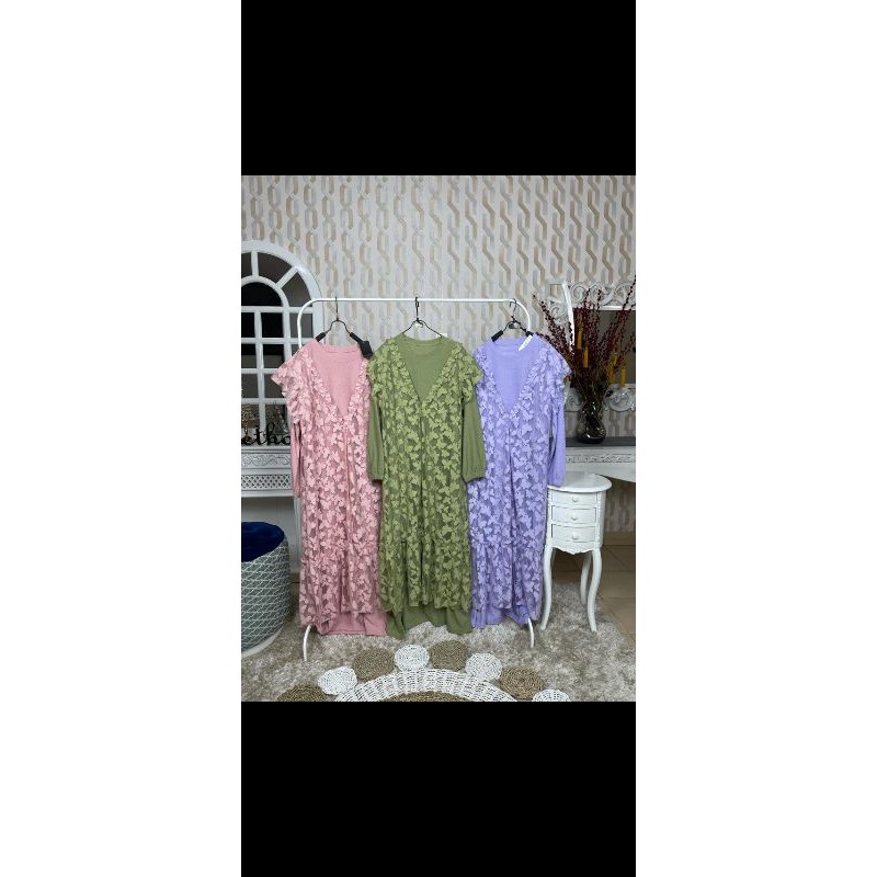 gamis outer by meijiwang