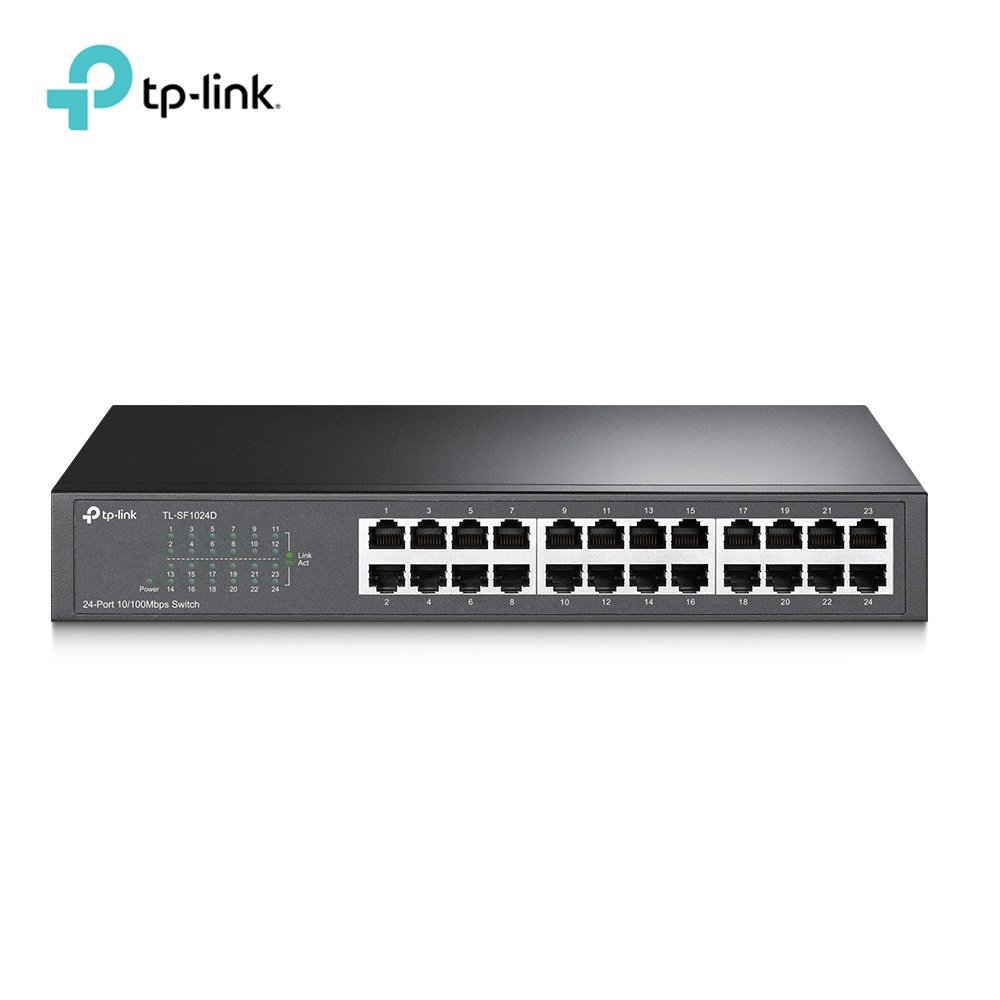 TP-Link TL-SF1024D Desktop Rackmount Switch Hub Internet 24 Port