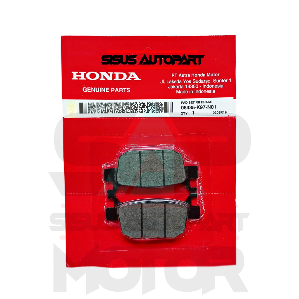 DISPAD PCX / KAMPAS REM BELAKANG PCX 150 PCX 160 ADV 150 VARIO 160 / DISPAD BELAKANG PCX NEW K97