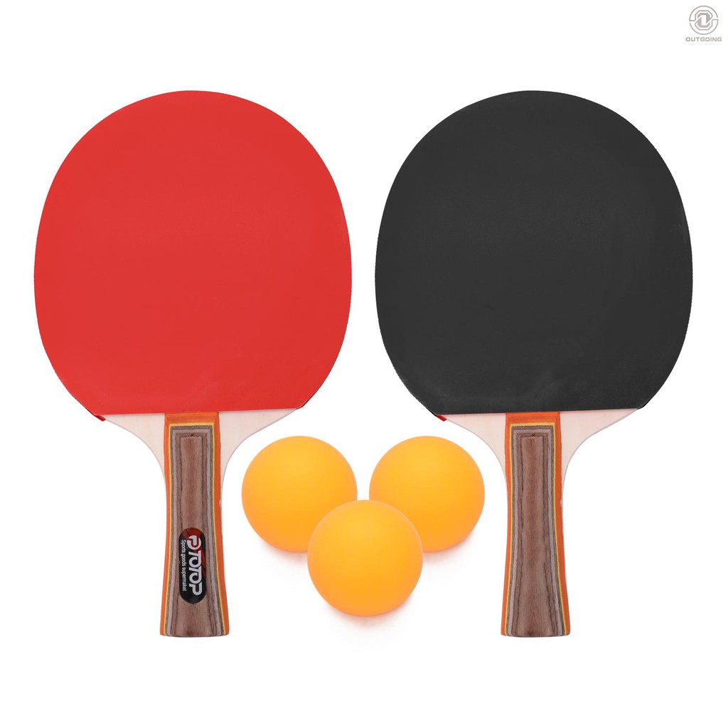 Og Lightweight Table Tennis Racket And Balls Set Powerful Comfortable Handle Table Tennis Paddle Racket Kit Sports Equipment Shopee Indonesia