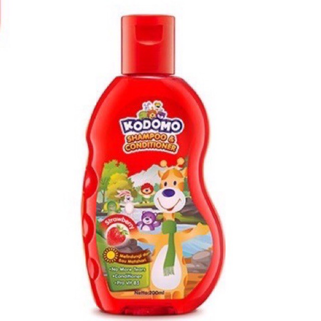 Kodomo Shampo &amp; Conditioner Gel 100ml - Kodomo Shampo Anak 4variant 100ml