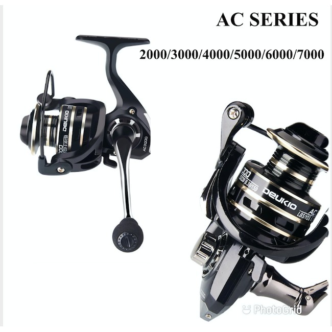 REEL PANCING DEUKIO SPOOL METAL AC2000-7000 SPINNING REEL MAX DRAG 8KG