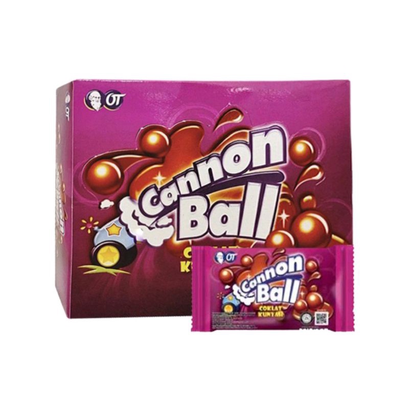 

CANNON BALL COKLAT BOX 24X5,4GR