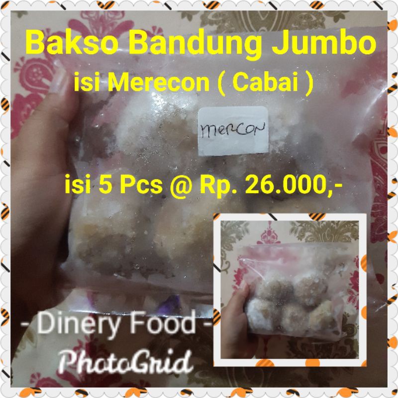 Bakso Bandung Jumbo Frozen Food