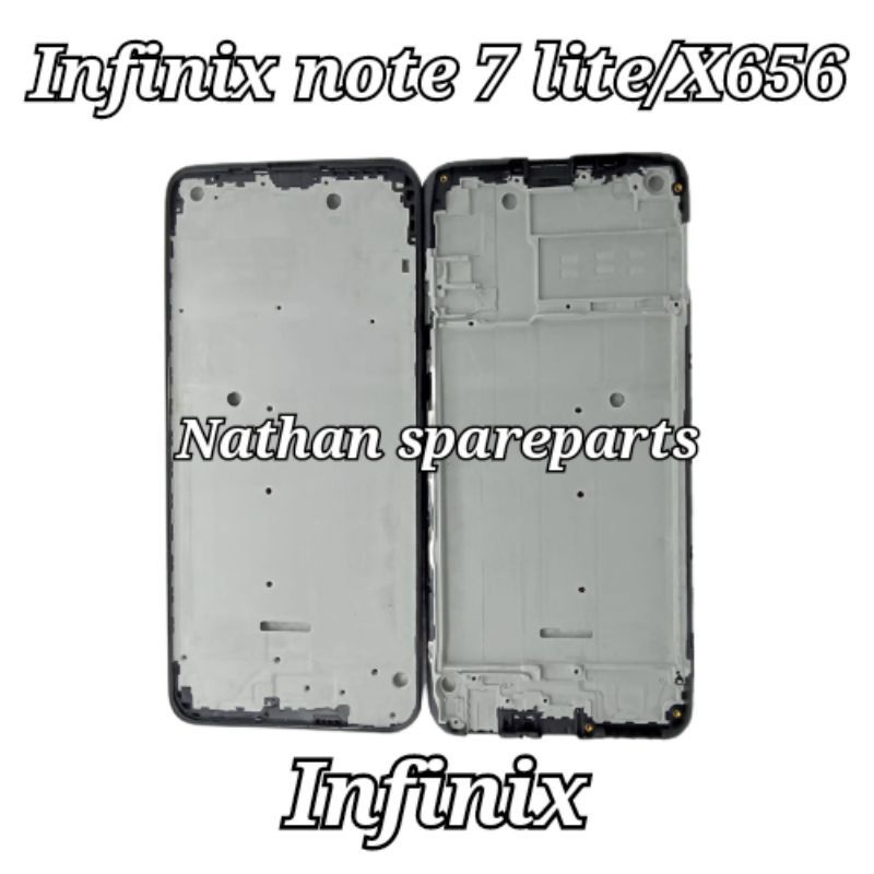 frame tatakan lcd infinix note 7 lite