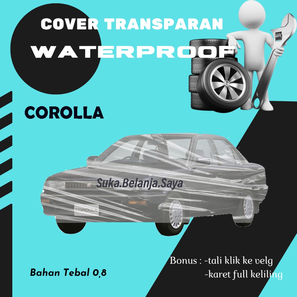 Body Cover Mobil corolla Sarung Mobil corolla saloon/hyundai grand avega/hyundai accent/corolla ke 30/corolla se/corolla dx/corolla all new/civic/civic lama/grand civic/civic lx/civic dx/civic wonder/civic genio/civic ferio/hyundai creta/hyundai sonata