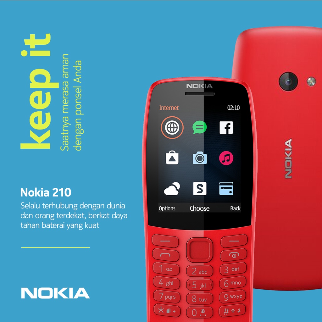 Nokia 210 – Red