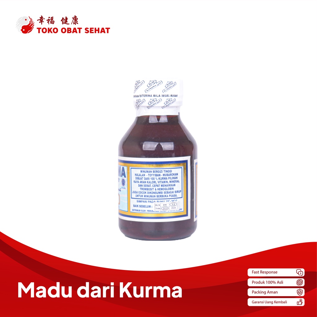 MADU KURMA - SARI KURMA BIN AFIF obat demam berdarah - penambah trombosit