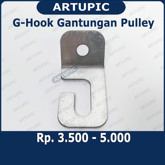 G-Hook Gantungan Pulley Puley G Hook Cocok untuk semua Pulley dan Hand Winch Kandang Ayam