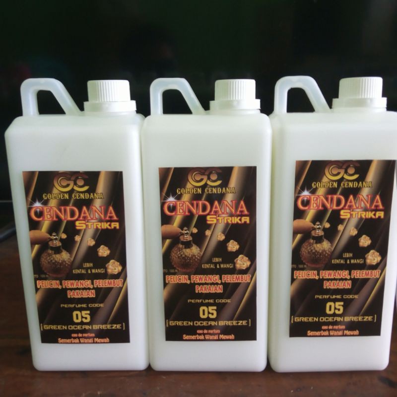 pelicin pewangi pelembut setrika Cendana 05 aroma green ocean breeze- konsentrat