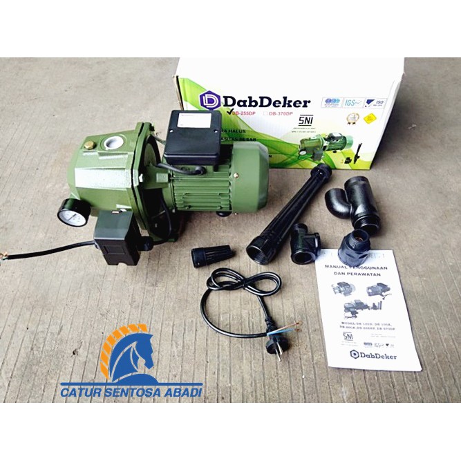 Mesin Pompa Air Jet Pump Automatic Waterplus DAB DAP DECKER 255 DP BAGUS CSA