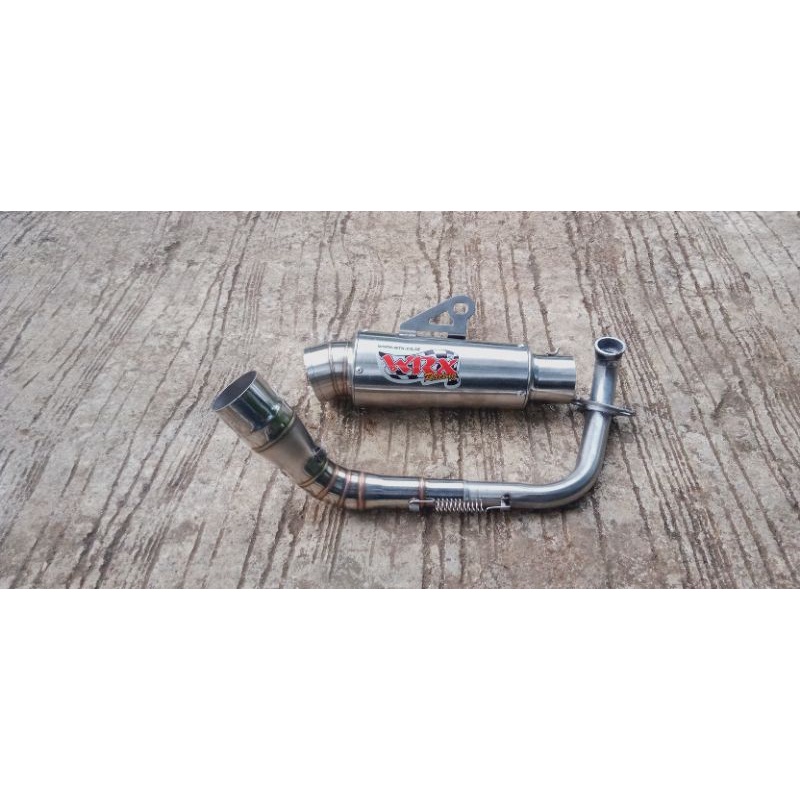 Knalpot WRX for beat, Scoopy, Genio, spacy, vario125, Mio j, Mio sporty, vari150 dll