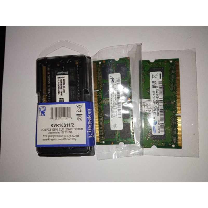 Ram Laptop DDR3 2gb Borongan semua Normal
