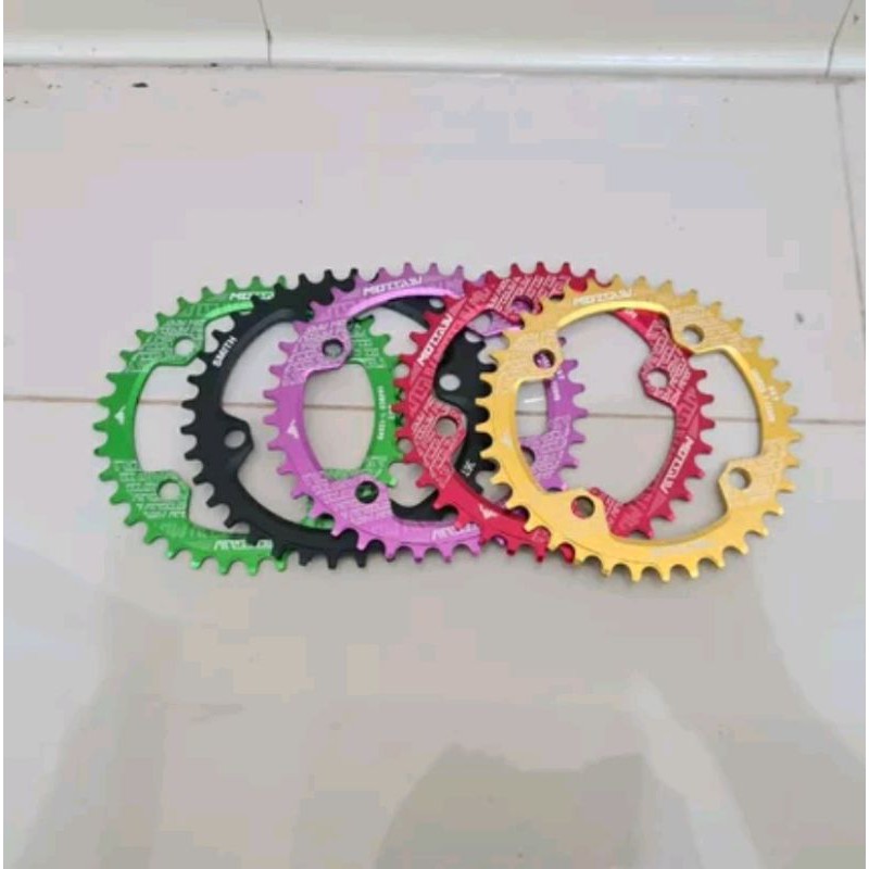 Chainring narrow wide 36T BCD 104 mm Alloy CNC Chain ring motsuv 36 T bcd 104mm mtb sepeda gunung