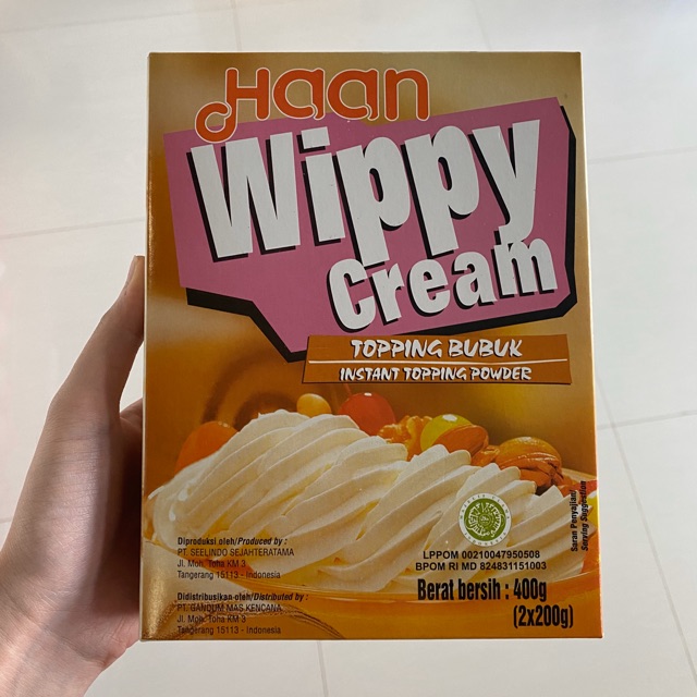 

Hann wippy cream 400gram