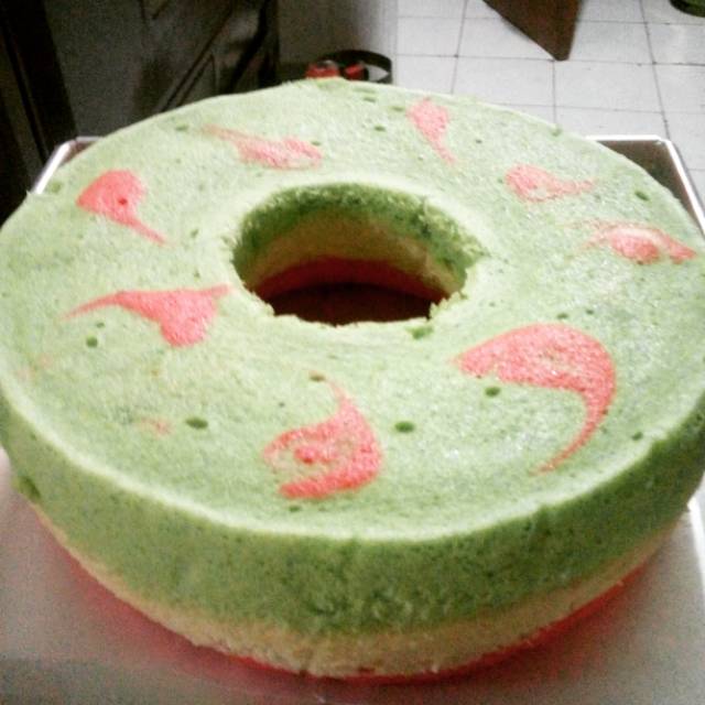 

Bolu kukus pelangi