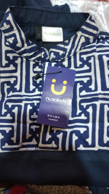 Kurta Batik Anak Nusakids Spesial Idul Adha