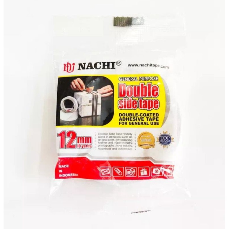 

DOUBLE TAPE NACHI 12 MM x 10 YARD
