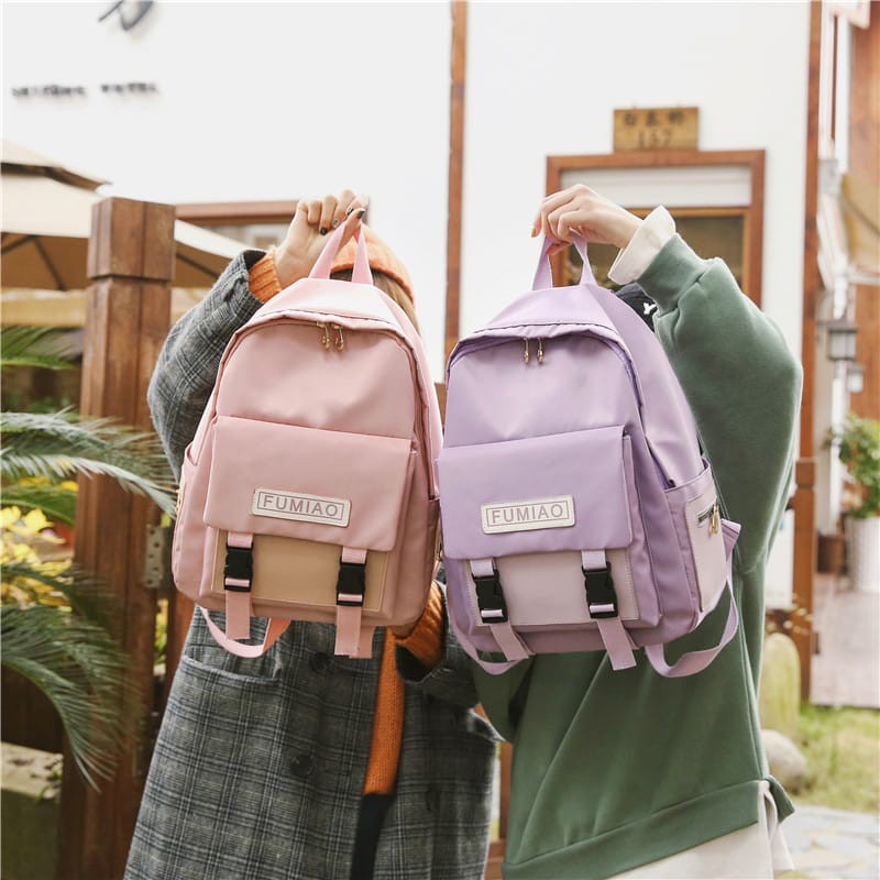 KSO_BAG - Tas Ransel Backpack Wanita Murah Tas Ransel Sekolah Fumiao Korean Style Termurah