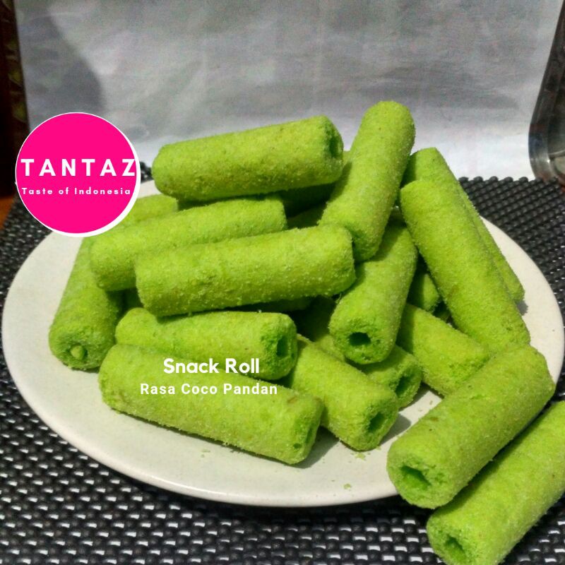 

Snack Roll Pandan / Momogi Pandan M