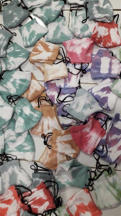 Masker Tiedye Lusinan