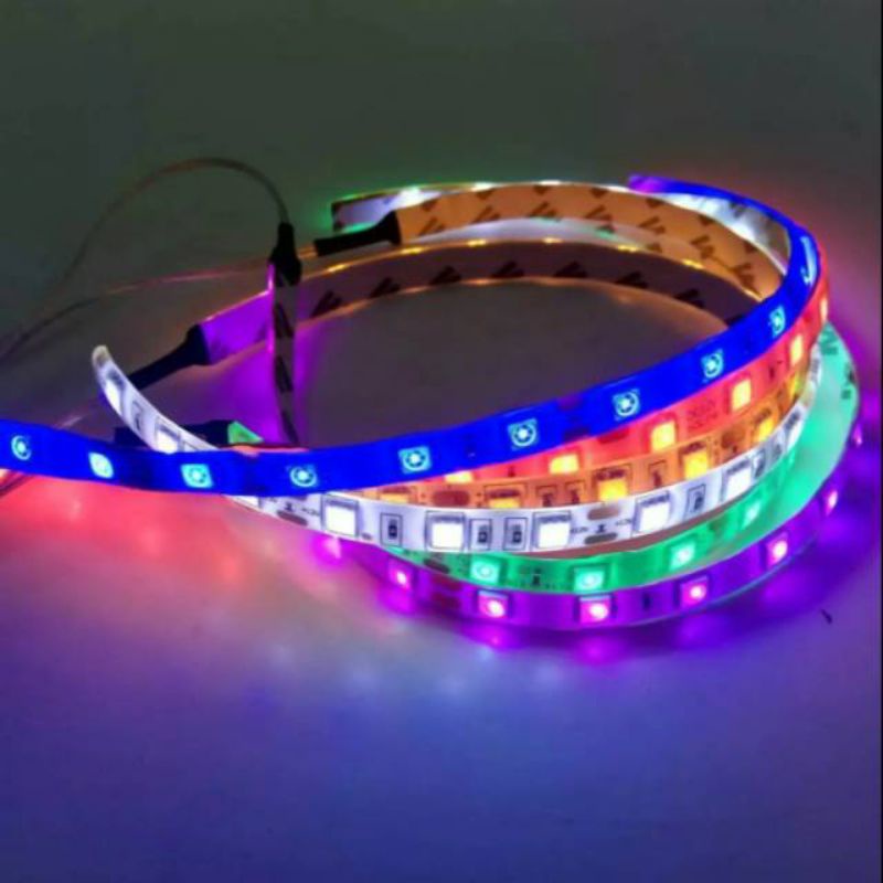 Lampu kolong led untuk motor dan mobil 12volt 1meter