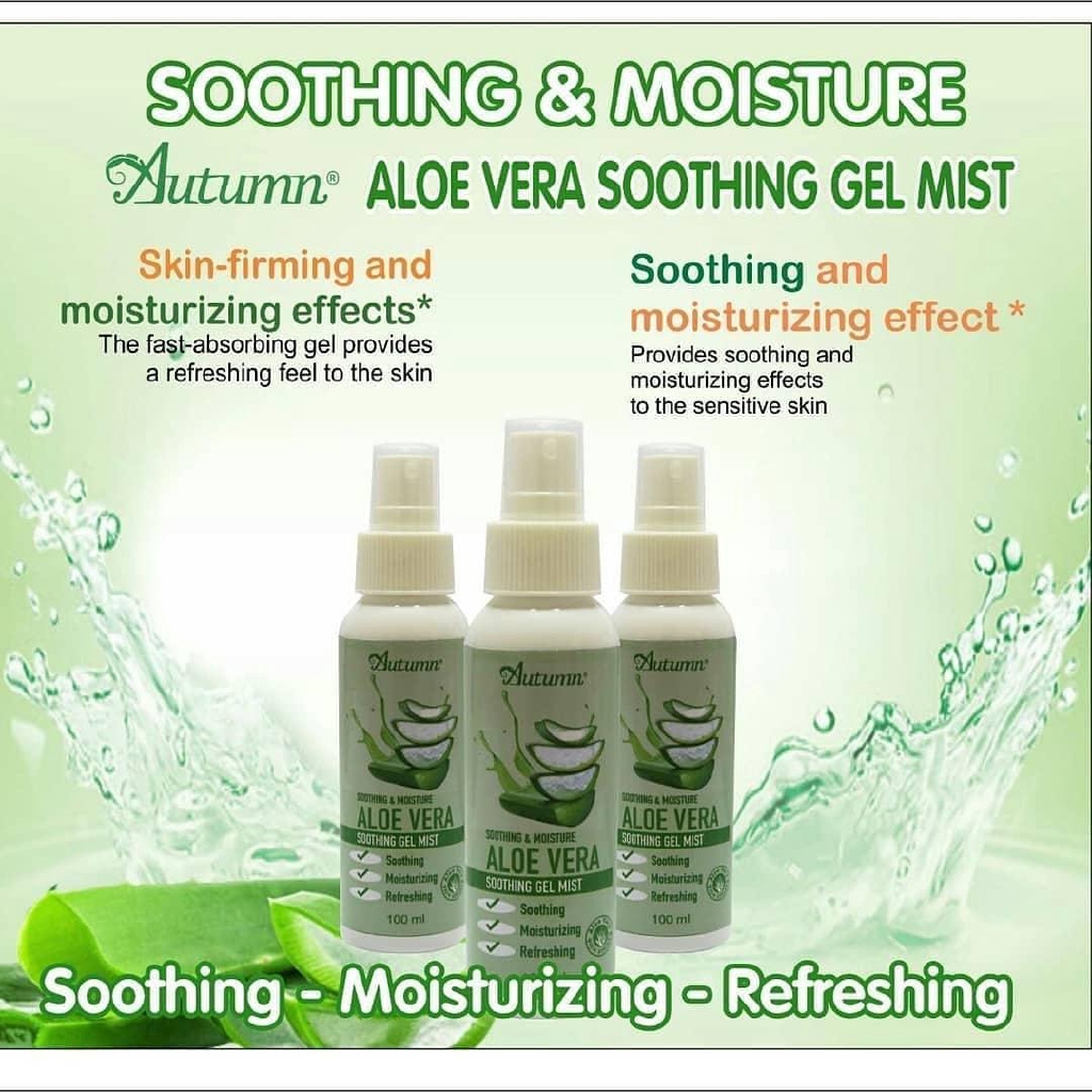 PR-Water Spray Aloe Vera Autumn Soothing Gel Mist - 100 mL